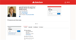 Desktop Screenshot of margieharnerinsurance.com