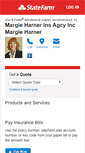 Mobile Screenshot of margieharnerinsurance.com